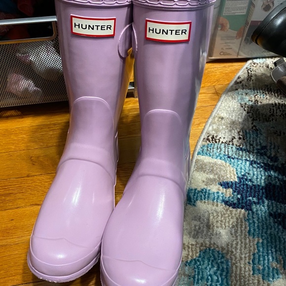 Hunter Shoes - Hunter booties - short - lavender